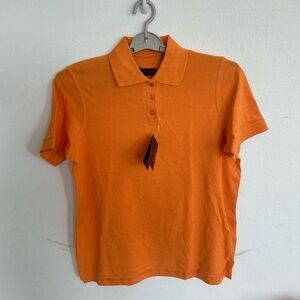 Ultra Club Women’s Orange Polo

Size L NWT